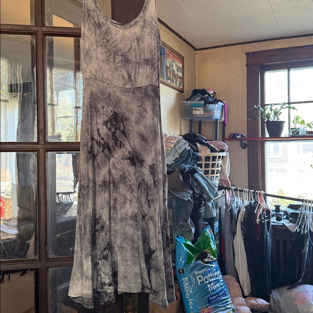 Tie-Dye Sleeveless Dress